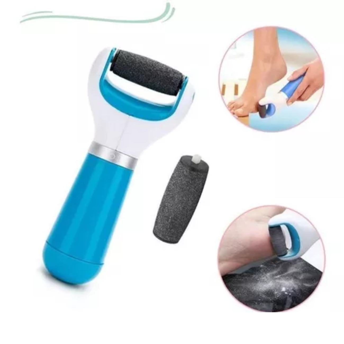 Kit 10 Lixa Elétrica Pês Removedor Calo Rachadura Bivolt | MadeiraMadeira