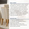 Kit de 8 Cadeiras para Sala de Jantar Dora - 10