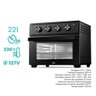 Forno Elétrico com Função Air Fry 22l 1800w Preto - Bel22ad 127v - 2
