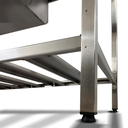 Ver imagem 7 de Pia Aço Inox Industrial 160x70x90 cm Cuba Grande Cubão Centralizada Nortinox