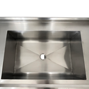 Ver imagem 6 de Pia Aço Inox Industrial 160x70x90 cm Cuba Grande Cubão Centralizada Nortinox
