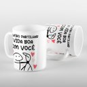 Ver imagem 1 de Caneca Flork Eu Queria Partilhar a Vida
