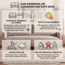 Ver imagem 7 de Sofá 2 Lugares Living Persa Linho Offwhite