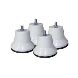 Pe Geladeira/fogao Plast.bc 4pc Br - 2