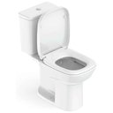 Ver imagem 2 de Kit Bacia Debba Classic Branco C/ Caixa 3/6 Lts+compl Instalacao+assento Pp Soft Close - Roca Louça