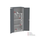 Ver imagem 7 de Armário Alto 2 Portas 159,6x79,2x41 Cm Pivotante