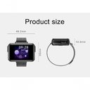 Ver imagem 2 de Relógio Inteligente Smartch T91 À Prova D'água Prata