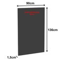 Ver imagem 3 de Painel Tv para Sala de Reunião 90cm X 136cm até 32 Polegadas Cor:preto