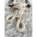 Ver imagem 2 de Rede de Dormir Casal Balanço de Algodão Reforçada 3,80m X 1,50m Varias Cores:marrom com Cru Xadrez