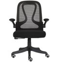 Ver imagem 2 de Cadeira de Escritório Diretor Preta Giratória com Tela Mesh Prime.office P210