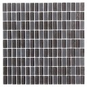 Ver imagem 1 de Pastilha de Vidro Luce Dark Grey 3x1,5 Placa 30x30cm - 1313120003