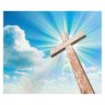 Papel de Parede Cruz Cristo Religião Igreja Fé Sala Adesivo - 399pcm - 2