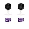 2 Camera Wifi Imx C Intelbras Ip Mibo + Sd 64gb Wd Purple - 1