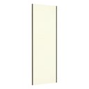 Ver imagem 1 de Porta de Correr Closet 80cm com Puxador Perfil Inox e Kit Ferragem Prime Luciane Móveis