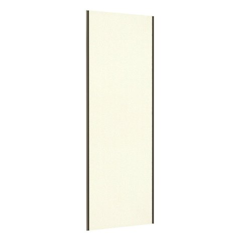 Porta de Correr Closet 80cm com Puxador Perfil Inox e Kit Ferragem Prime Luciane Móveis