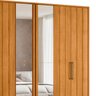 Guarda Roupa Casal 250cm com Espelho Vibe Cinamomo Z10 - Mpozenato - 7