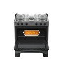 Ver imagem 5 de Fogão 5 Bocas Atlas Mônaco Plus Automático Mesa Inox Titanium Bivolt