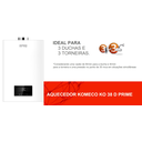 Ver imagem 3 de Aquecedor de Água a Gás Komeco Ko 38 D Prime Inox Digital com Wifi 38 Litros Gás Glp