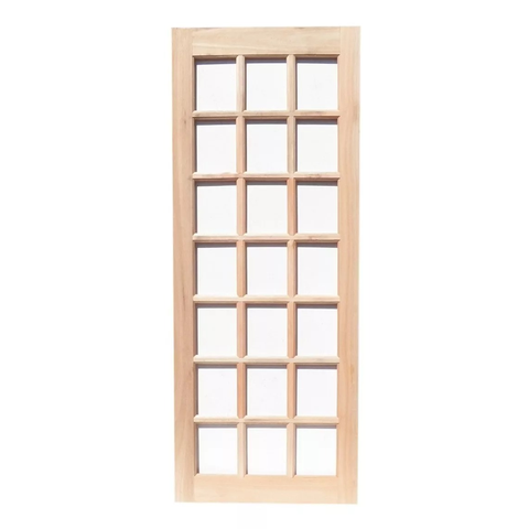 Folha de Porta Maciça Modelo Berlin (somente Folha) 210x82