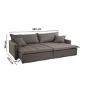 Ver imagem 6 de Sofá Cama Flora 02 Módulos de 90cm Br 15cm Meu Sofá Online