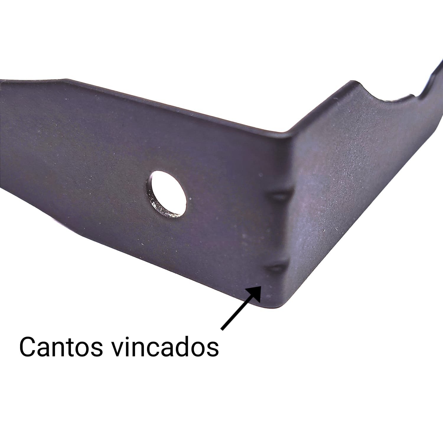 Kit 10 Suportes Garrafa de Vinho Adega Metal Preto Fosco - 8