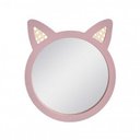 Ver imagem 6 de Espelho Decorativo Infantil Rosa 34x37cm Gato