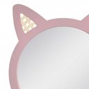 Ver imagem 5 de Espelho Decorativo Infantil Rosa 34x37cm Gato