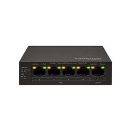 Switch 4 portas PoE Intelbras SF 500 Fast ethernet - 1