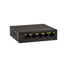 Switch 4 portas PoE Intelbras SF 500 Fast ethernet - 3