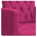 Ver imagem 6 de Poltrona Classic Pés Luís XV Suede Pink - ADJ Decor