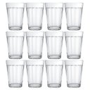 Ver imagem 1 de Jogo 12 Copos Americanos 190ml Nadir Copo Lagoinha De Vidro Para Café Cerveja Água Suco