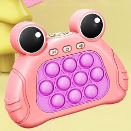 Pop It Mini Game Luzes Som Interativo Fidget Sapinho Criança 4 Modos Anti Estresse Relaxante - 5