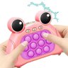 Pop It Mini Game Luzes Som Interativo Fidget Sapinho Criança 4 Modos Anti Estresse Relaxante - 4