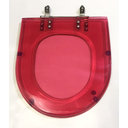 Ver imagem 2 de Assento Sanitario Riviera Poliéster Pink Translucido Celite
