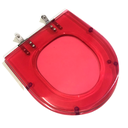 Ver imagem 1 de Assento Sanitario Riviera Poliéster Pink Translucido Celite