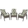 Cadeiras 3Un para Jardim Lazer Edicula Varanda Descanso Fibra e Tramas Napoli Plus Pedra Ferro A17 - 1