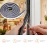 Kit 2 Veda Frestas Escova para Portas e Janelas em Fita Adesiva 5 Metros 7x5mm ‎comfort Door Cinza - 6