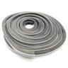 Kit 2 Veda Frestas Escova para Portas e Janelas em Fita Adesiva 5 Metros 7x5mm ‎comfort Door Cinza - 1