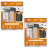 Kit 2 Veda Frestas Escova para Portas e Janelas em Fita Adesiva 5 Metros 7x5mm ‎comfort Door Cinza - 2