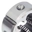 Ver imagem 2 de Cossinete Manual em Aço Rápido de Rosca Métrica Fina MF10 Passo 1,25 - Rocast 13,0026