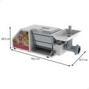 Ver imagem 4 de Amassadeira Semi Rápida Braesi 3kg Aeli-310 G2 Conjugado Extrusor, Moedor e Cilindro Laminador 220v