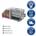 Ver imagem 2 de Amassadeira Semi Rápida Braesi 3kg Aeli-310 G2 Conjugado Extrusor, Moedor e Cilindro Laminador 220v