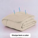 Ver imagem 3 de Jogo de Cama Casal/queen para Calor de Verão com Edredom Lençol Fronha Função Cobre Leito e Cobertor