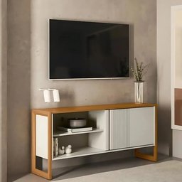 Rack Gold 141cm para Tv de até 55 Polegadas com 1 Porta:natoffwh - 1
