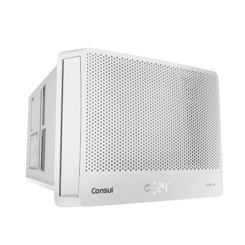 Ar Condicionado de Janela Consul 7.000 Btus Frio Eletrônico Inverter Branco Cck07bbxna Bivolt