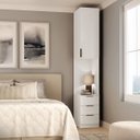 Ver imagem 2 de Módulo Mesa de Cabeceira Direita/esquerda Altezza Clean Belmax:branco