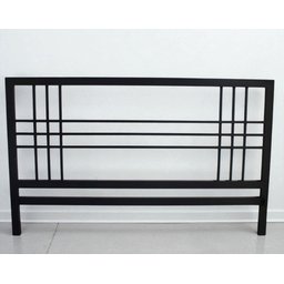 Cabeceira de Cama Aço Ferro Robusto Cor Preto Largura 160cm Estilo Industrial Cb-01 - 2