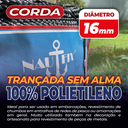 Ver imagem 2 de Corda Trançada Pe Virgem S/alma C/aprox. 129 Metros - Preto 16mm