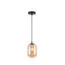 Ver imagem 1 de Pendente Glass Vidro Âmbar 20cm 1e27 Embu Led