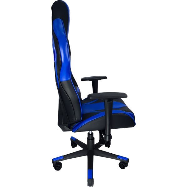 Cadeira Gamer Mx9 Giratória Preto/Azul - 3